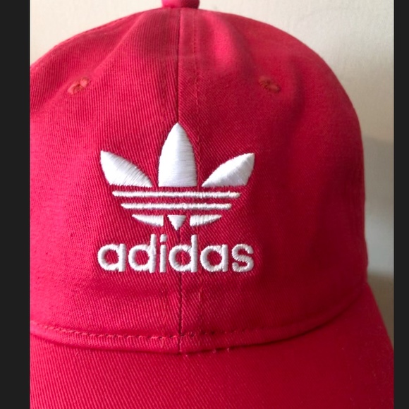 Adidas pink Trefoil logo baseball cap NWT - Picture 3 of 8
